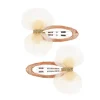 Lot de 2 barrettes Martha - Noeud en tulle