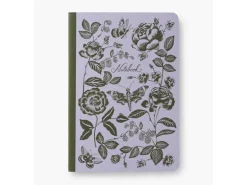 Lot de 3 Carnets de notes assortis English Roses - Rifle Paper