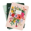 Lot de 3 Carnets de notes assortis Garden Party - Rifle Paper
