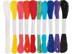 Lot de 10 Fils à broder – Set arc-en-ciel