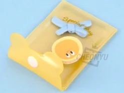 Lot de 2 Mini blocs mémo pochettes Twins - Jaune et blanc