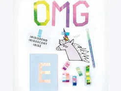 Lot de 5 mini masking tapes effet miroir roses - Rico Design