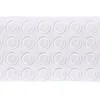 Lot de 32 pastilles adhésives antidérapantes en silicone - 1,2 cm