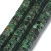 Lot de 20 perles heishi naturelles 6 mm - Jaspe africain