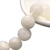 Lot de 15 perles naturelles 6 mm - Pierre de lune