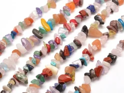Lot de 30 perles naturelles et synthétiques