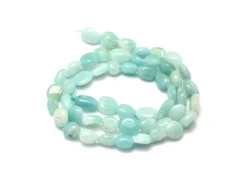 Lot de 20 perles pépites - Amazonite naturelle