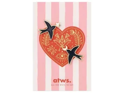 Lot de 2 Pin's Hirondelles Swallows - ATWS