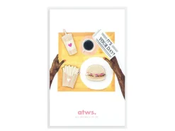 Lot de 3 Pin's Junk Food - ATWS