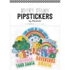 Lot de 3 stickers vinyle - Retro inspirations