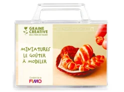 Malette Fimo Miniature Le Goûter à modeler - Graine Créative