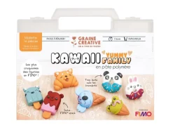 Mallette Kawaii Yummy family pâte FIMO
