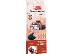 Maquette à friction - Voiture de police à construire