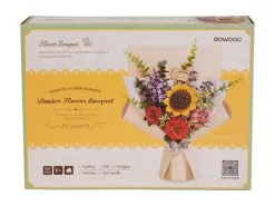 Maquette Bouquet de fleur en bois Puzzle 3D - Rolife