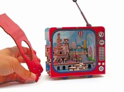Maquette 3D Bois Tv Paris - Graine Créative