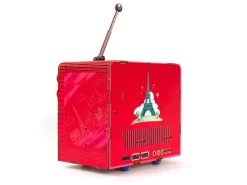 Maquette 3D Bois Tv Paris - Graine Créative