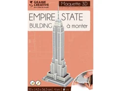 Maquette 3D Empire State Building en mousse à construire