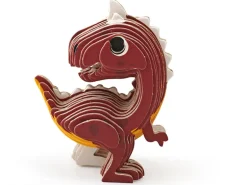 Maquette 3D en carton adhésif dinosaure à assembler