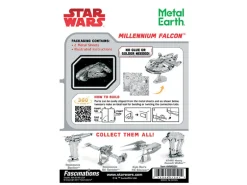 Maquette 3D Star Wars - Millennium Falcon en métal