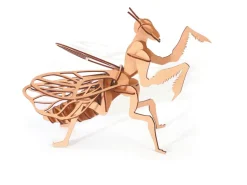 Maquette en bois 3D - Mante religieuse