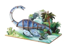 Maquette en bois 3D - Plésiosaure