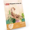 Maquette en bois 3D - Scorpion