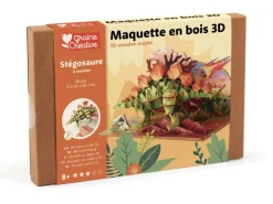 Maquette en bois 3D - Stégosaure