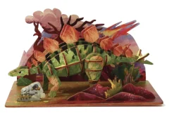 Maquette en bois 3D - Stégosaure