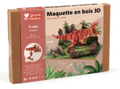 Maquette en bois 3D - T-Rex