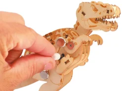 Maquette en bois 3D mécanique T-Rex