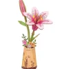 Maquette fleur miniature - Fleur de Lys rose (Pink Lily) - Rowood