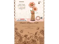Maquette fleur miniature - Gérbera orange clair (Light Orange Gerbera) - Rowood