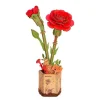 Maquette Oeillet rouge miniature - Rowood