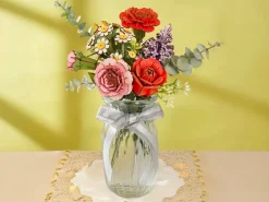 Maquette Oeillet rouge miniature - Rowood