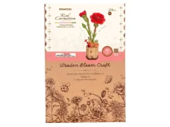 Maquette Oeillet rouge miniature - Rowood