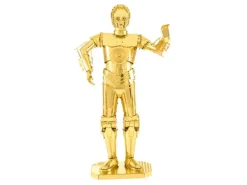 Maquette Star Wars C-3PO en métal doré