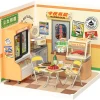 Maquette Street Food de nuit - Robotime