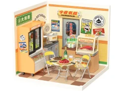 Maquette Street Food de nuit - Robotime