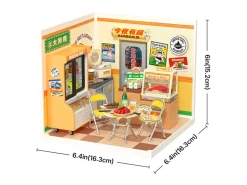 Maquette Street Food de nuit - Robotime