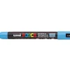 Marqueur posca - pointe fine 1,5 mm - Bleu Clair - PC3M