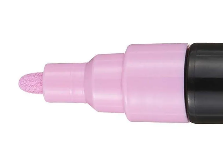 Marqueur posca - pointe moyenne 2,5 mm - Rose clair - PC5M