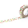 Masking tape motif - Cerises