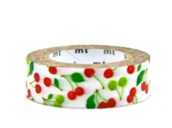 Masking tape motif - Cerises