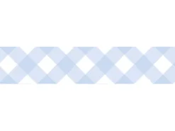 Masking Tape MT Damier pastel outremer - Scrapbooking 1,5 cm x 7 m