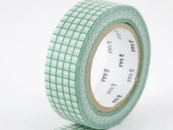 Masking Tape MT Motif quadrillage vert - Scrapbooking