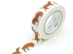 Masking Tape MT x Lea Maupetit teckel scrapbooking - 1,5 cm x 5 m