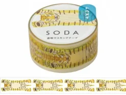Masking tape transparent - Tigre 22 mm x 3 m - KINGJIM SODA