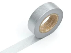 Masking tape uni - argent