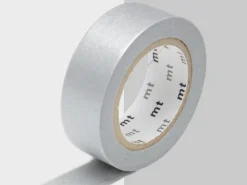 Masking tape uni - argent