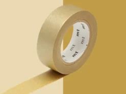 Masking tape uni - Doré
